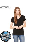 Bella + Canvas B6005 Ladies' Jersey Short-Sleeve V-Neck T-Shirt - Design Your Own